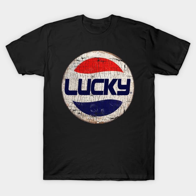 LUCKY or PEPSI T-Shirt by IJKARTISTANSTYLE